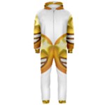 star eyes emoji Hooded Jumpsuit (Men)