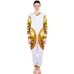 star eyes emoji OnePiece Jumpsuit (Ladies)