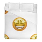 star eyes emoji Duvet Cover (Full/ Double Size)