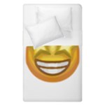 star eyes emoji Duvet Cover Double Side (Single Size)