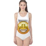 star eyes emoji One Piece Swimsuit