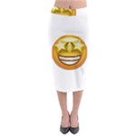 star eyes emoji Midi Pencil Skirt