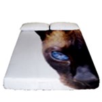 Siamese Cat Fitted Sheet (Queen Size)