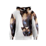 Siamese Cat Kids  Zipper Hoodie