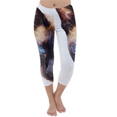 Capri Winter Leggings  Front