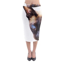 Midi Pencil Skirt 