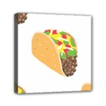 Emoji Taco Mini Canvas 6  x 6  (Stretched)