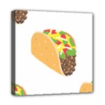 Emoji Taco Mini Canvas 8  x 8  (Stretched)