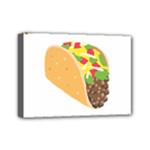 Emoji Taco Mini Canvas 7  x 5  (Stretched)