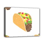 Emoji Taco Canvas 10  x 8  (Stretched)