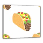 Emoji Taco Canvas 24  x 20  (Stretched)