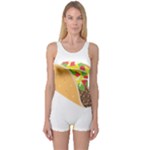 Emoji Taco One Piece Boyleg Swimsuit