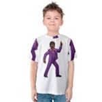 Emoji Dancing Man Kids  Cotton Tee