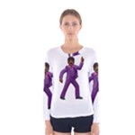 Emoji Dancing Man Women s Long Sleeve Tee