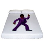 Emoji Dancing Man Fitted Sheet (California King Size)