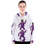 Emoji Dancing Man Women s Zipper Hoodie