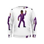 Emoji Dancing Man Kids  Sweatshirt