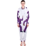 Emoji Dancing Man Hooded Jumpsuit (Ladies)