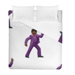 Emoji Dancing Man Duvet Cover Double Side (Full/ Double Size)