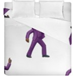 Emoji Dancing Man Duvet Cover Double Side (King Size)