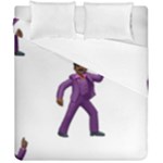 Emoji Dancing Man Duvet Cover Double Side (California King Size)