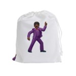 Emoji Dancing Man Drawstring Pouch (XL)