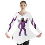 Emoji Dancing Man Long Sleeve Tunic 