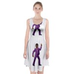 Emoji Dancing Man Racerback Midi Dress