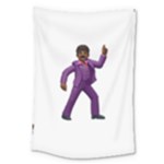 Emoji Dancing Man Large Tapestry