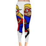 blonde super mom Leggings 