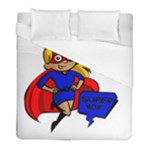 blonde super mom Duvet Cover (Full/ Double Size)