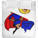 blonde super mom Duvet Cover Double Side (King Size)