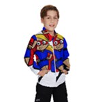 blonde super mom Wind Breaker (Kids)