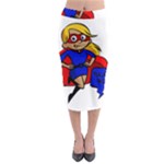 blonde super mom Midi Pencil Skirt