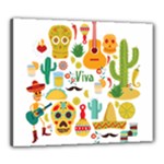 viva mexico Canvas 24  x 20  (Stretched)