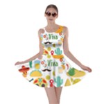 viva mexico Skater Dress