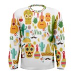 viva mexico Men s Long Sleeve Tee