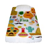 viva mexico Fitted Sheet (Single Size)