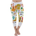 viva mexico Capri Winter Leggings 