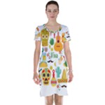 viva mexico Short Sleeve Nightdress