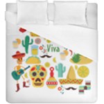 viva mexico Duvet Cover (King Size)