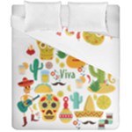 viva mexico Duvet Cover Double Side (California King Size)