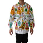 viva mexico Hooded Wind Breaker (Kids)