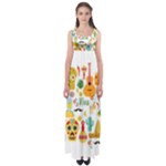 viva mexico Empire Waist Maxi Dress