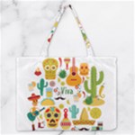 viva mexico Medium Zipper Tote Bag