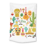 viva mexico Small Tapestry