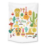 viva mexico Medium Tapestry