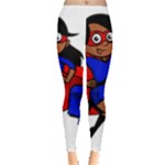 Black Super Mom Leggings 