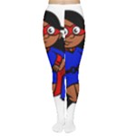 Black Super Mom Tights