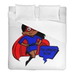 Black Super Mom Duvet Cover (Full/ Double Size)